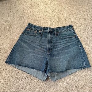 Madewell curvy shorts